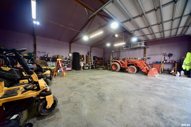 24 Davis Rd, Cave In Rock, IL 62919 - garage with a workshop area