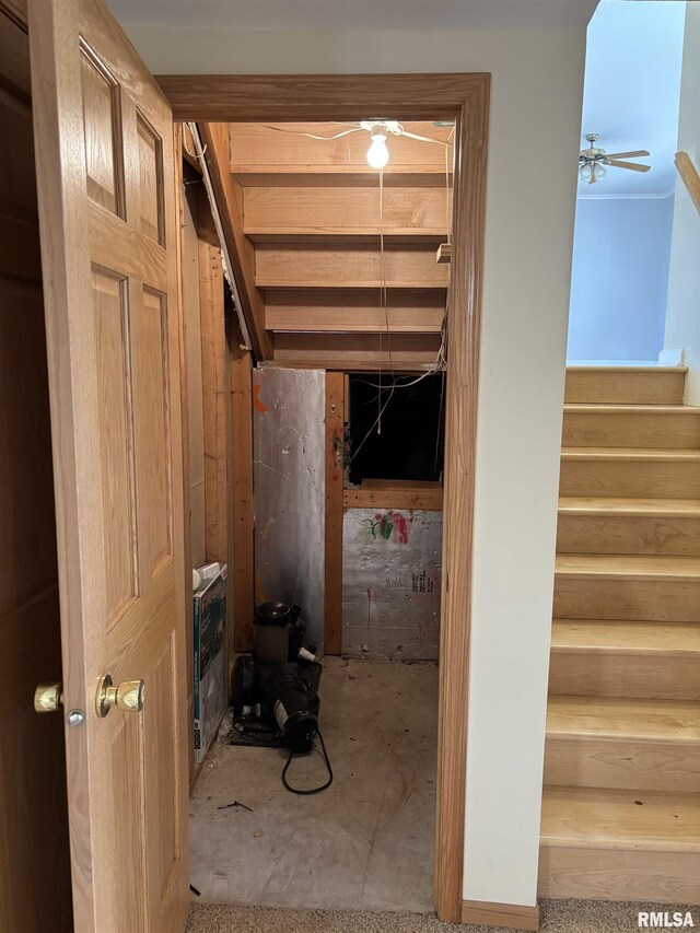 2110 Magnolia Dr, Jacksonville, IL 62650 - interior space with stairway