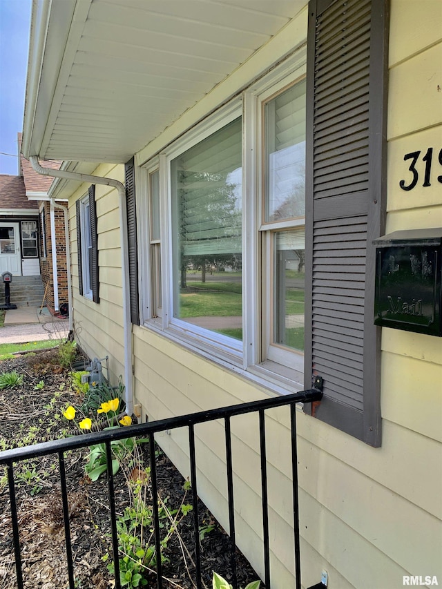view of side of home