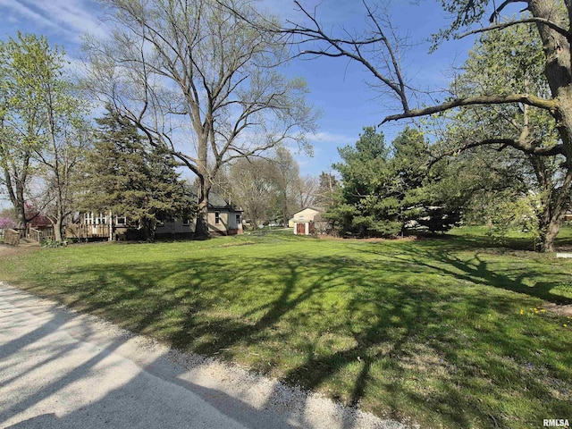view of yard