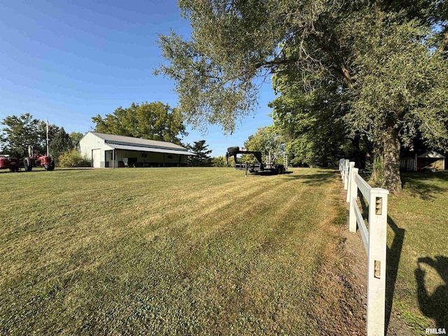 323 E Cortland St, Avon, IL 61415 - view of yard