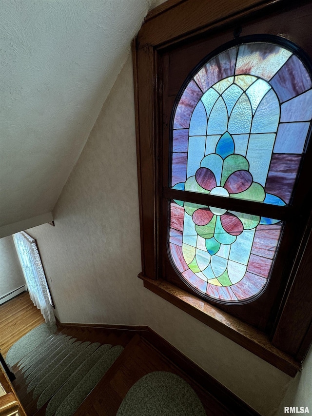 323 E Cortland St, Avon, IL 61415 - room details with wood finished floors and baseboards