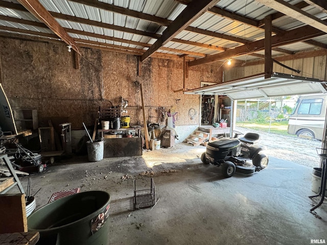 323 E Cortland St, Avon, IL 61415 - view of garage