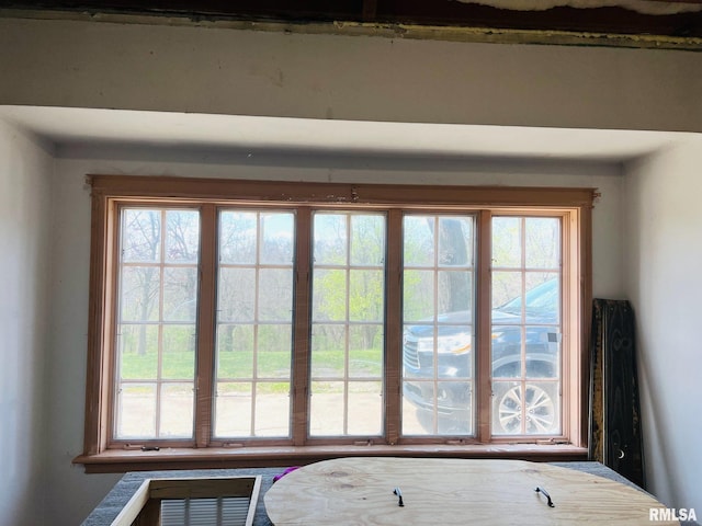 view of room details