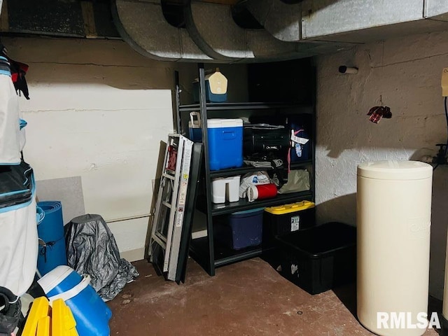view of utility room