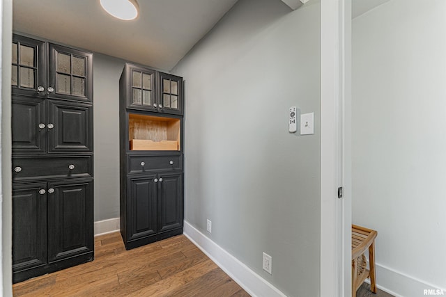 203 Oglesby Ave, Lincoln, IL 62656 - interior space with wood finished floors and baseboards