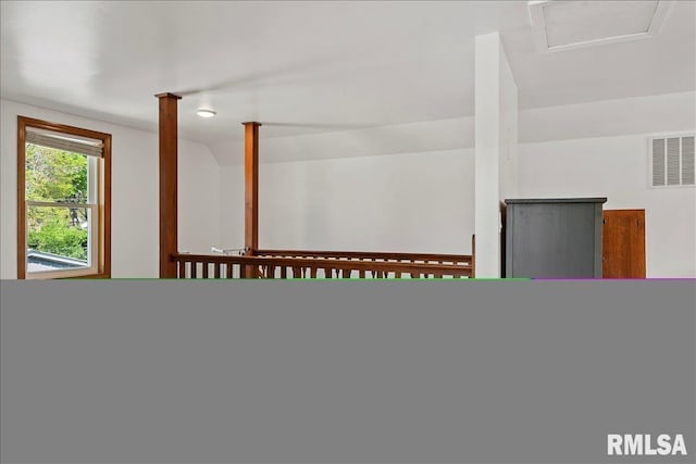 additional living space with visible vents