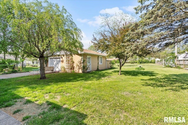 view of yard