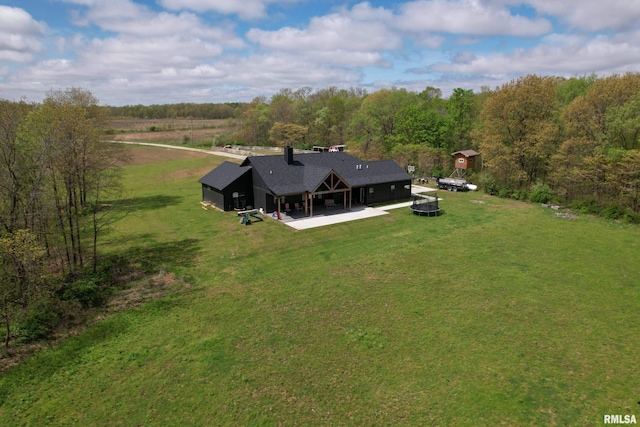 drone / aerial view