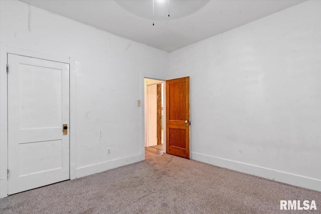 interior space featuring baseboards