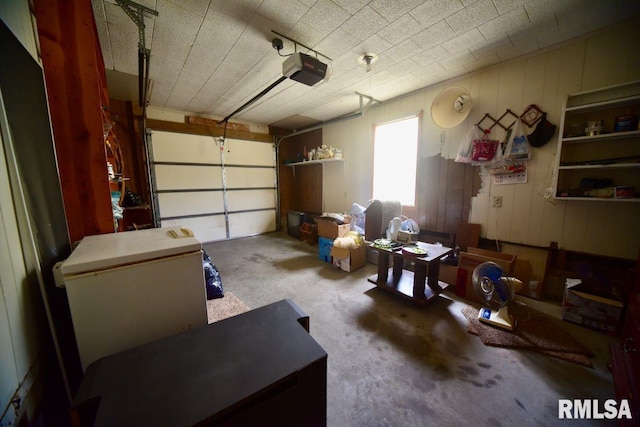 22 Roundhouse Rd, Herod, IL 62947 - garage featuring a garage door opener