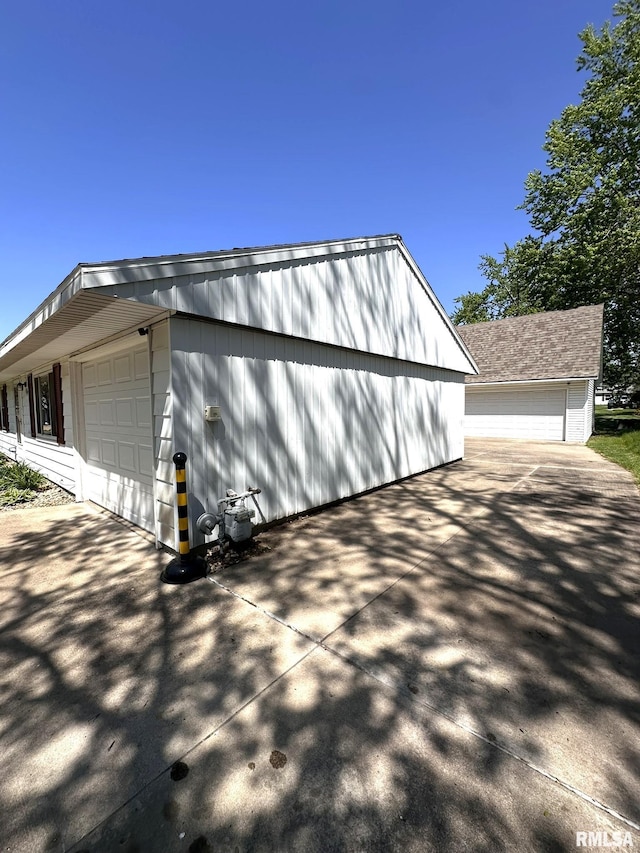view of side of home
