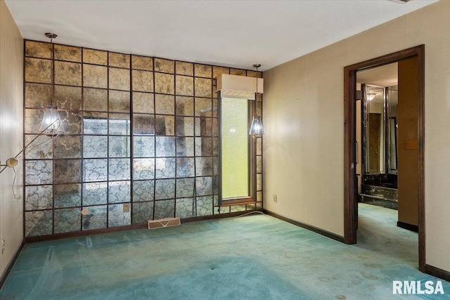 454 Brian Ln, Dawson, IL 62520 - carpeted spare room with visible vents and baseboards