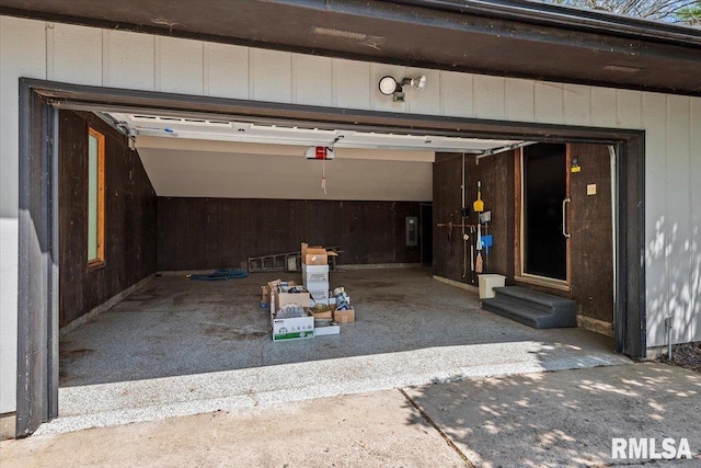 454 Brian Ln, Dawson, IL 62520 - garage with a garage door opener