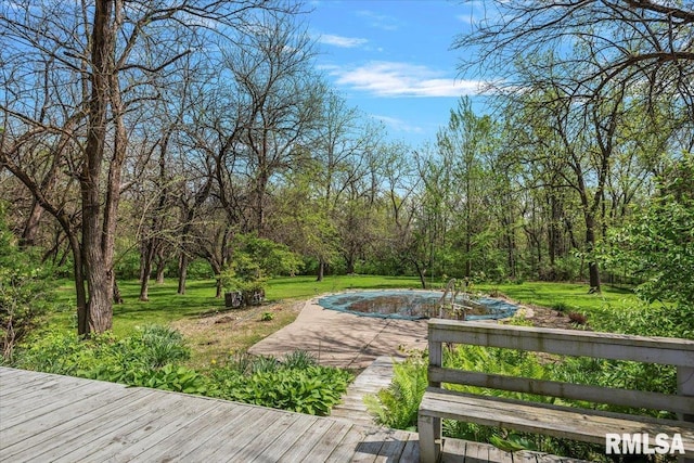 454 Brian Ln, Dawson, IL 62520 - exterior space featuring a yard