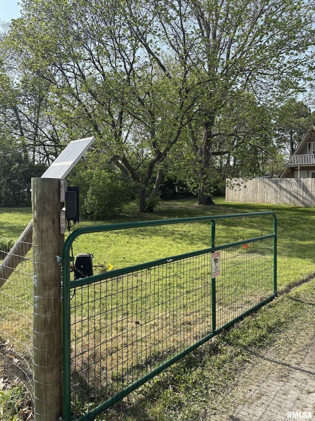 286 Kochs Ln, Meredosia, IL 62665 - view of gate