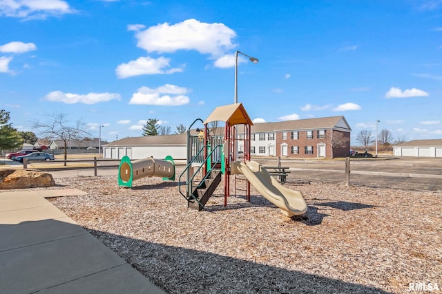 view of community playground