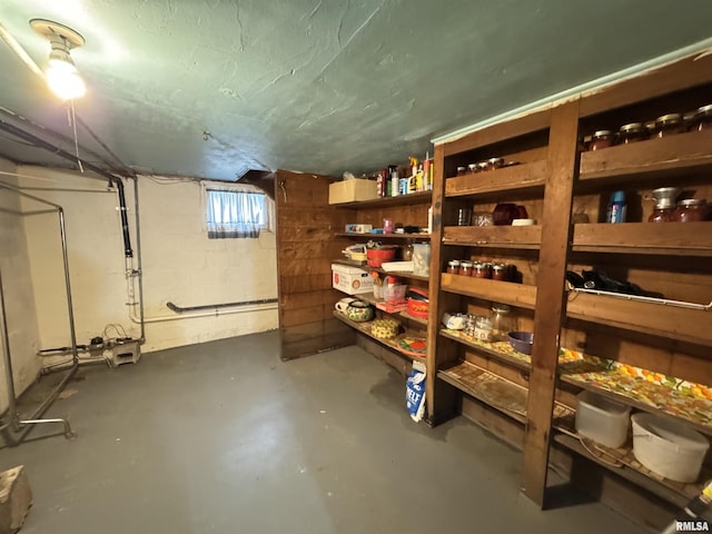 view of storage room