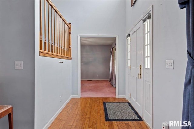 3300 Winch Rd, Springfield, IL 62707 - entrance foyer featuring light wood-type flooring and baseboards
