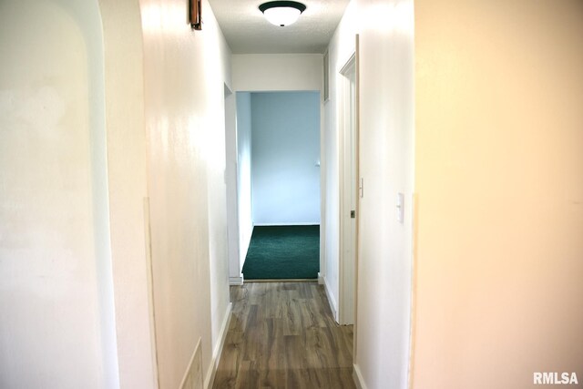 24 Parkway Dr, Sherman, IL 62684 - hallway with wood finished floors and baseboards