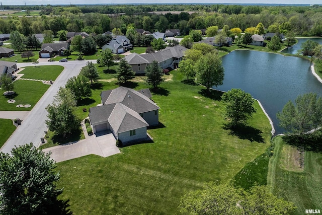 3408 Wynvalley Rd, Quincy, IL 62301 - aerial view of property and surrounding area with a nearby body of water and nearby suburban area