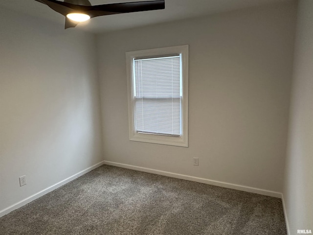 1815 Stonehenge Rd, Springfield, IL 62702 - empty room featuring carpet and a ceiling fan