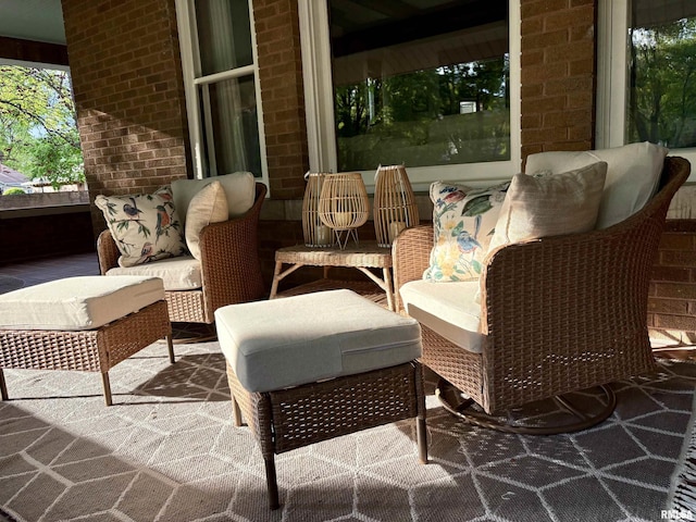 exterior space with a patio area