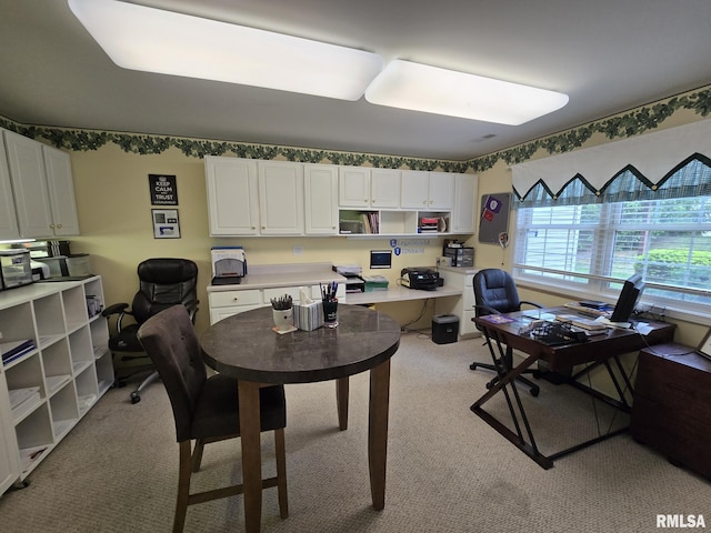 2704 Kings Pointe NE Unit 2704, Quincy, IL 62305 - office area with light carpet