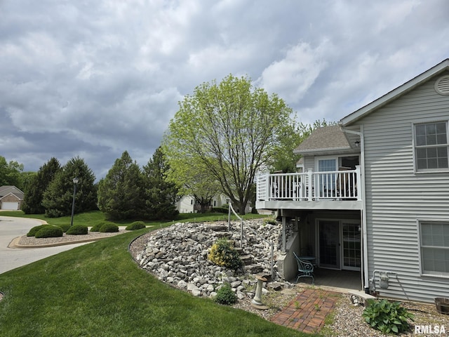 2704 Kings Pointe NE Unit 2704, Quincy, IL 62305 - view of yard