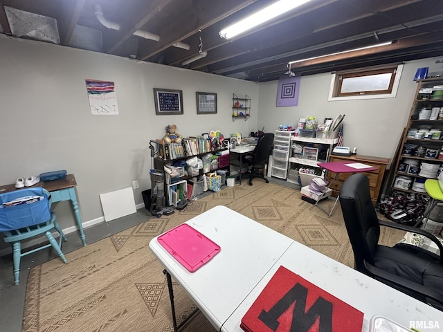 view of office space