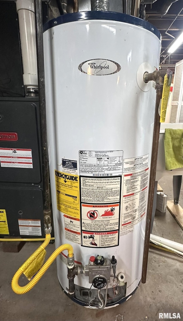 utilities with water heater