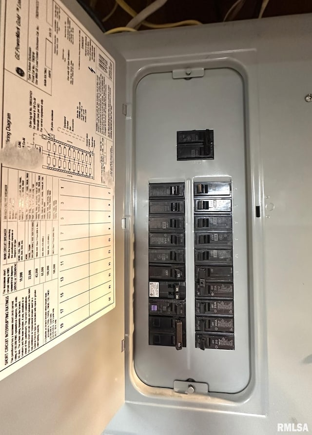 utilities with electric panel
