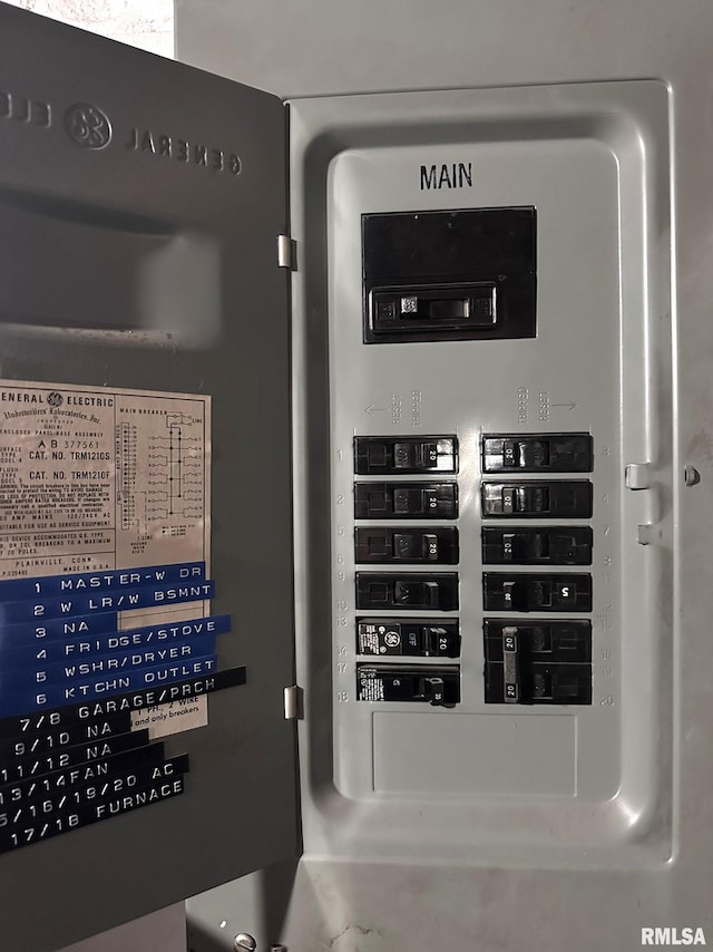 277 N Ivan Ave, Galesburg, IL 61401 - utility room with electric panel