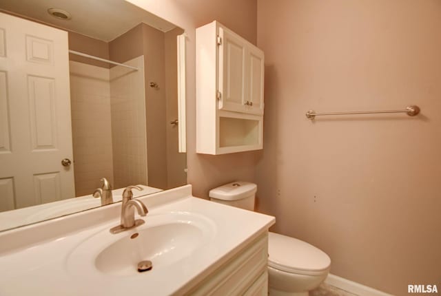 2628 S Forrest Green Dr, Decatur, IL 62521 - bathroom with a shower and vanity