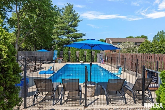 1405 Woods Farm Ln, Springfield, IL 62704 - community pool with a patio area