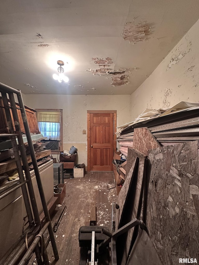 1309 E Main St, Galesburg, IL 61401 - miscellaneous room with wood finished floors