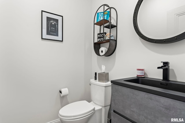 321 Harbor Point Pl, Springfield, IL 62712 - half bathroom with toilet and vanity