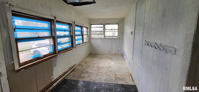 857 E Knox St, Galesburg, IL 61401 - corridor with wood walls