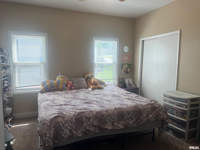 3210 Rendlen Ave, Hannibal-Mo, MO 63401 - carpeted bedroom featuring a closet and baseboards