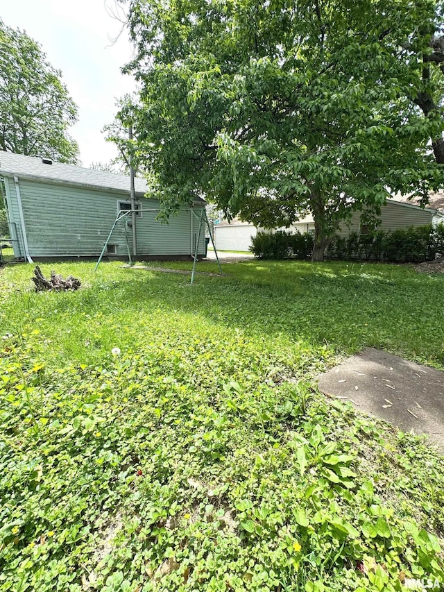 461 W Fremont St, Galesburg, IL 61401 - view of yard