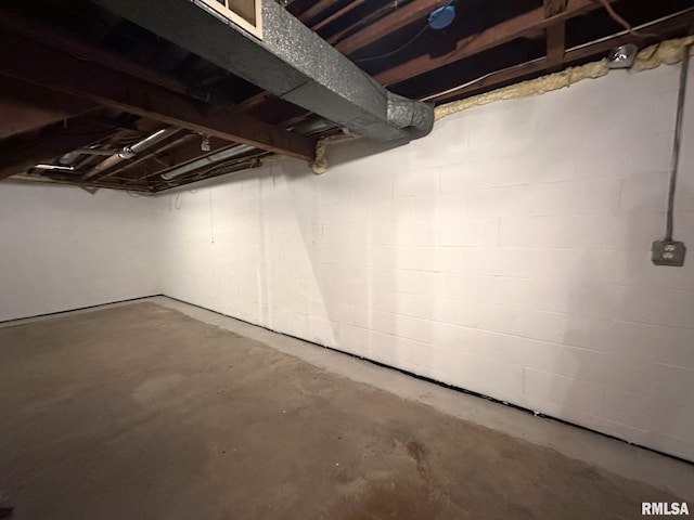 810 NW 7th Ave, Galva, IL 61434 - view of unfinished below grade area