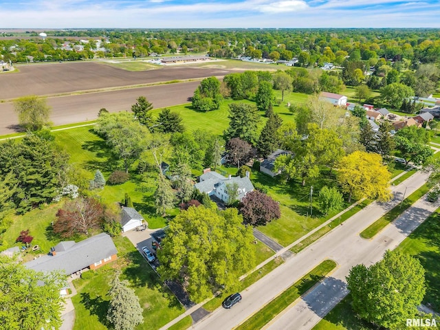 2255 N Broad St, Galesburg, IL 61401 - aerial view of residential area with a tree filled landscape
