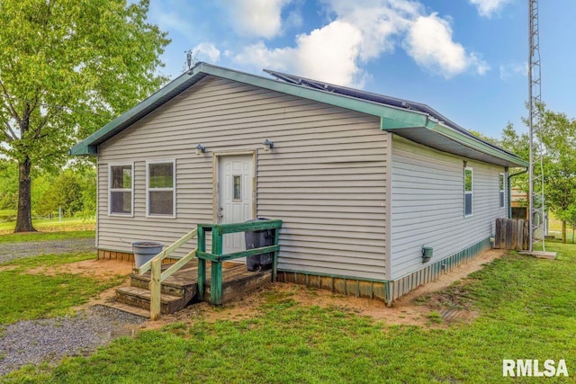 1460 Rushing Rd, Simpson, IL 62985 - view of side of property with a yard