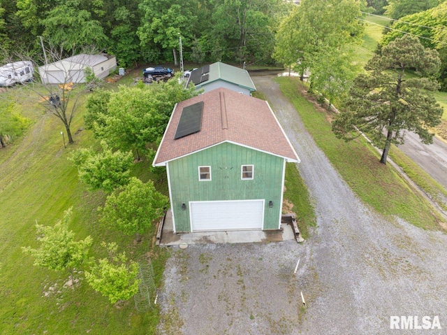 1460 Rushing Rd, Simpson, IL 62985 - aerial view of property and surrounding area