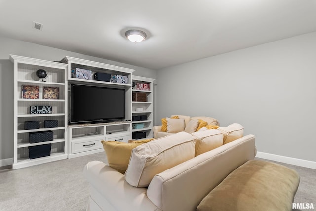 4901 Wildcat Run, Springfield, IL 62711 - carpeted living room featuring baseboards