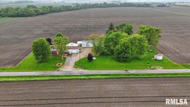 34831 Greenland Rd, Virden, IL 62690 - overview of rural landscape featuring extensive farmland