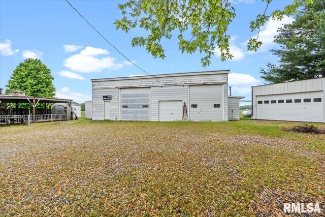 34831 Greenland Rd, Virden, IL 62690 - view of detached garage