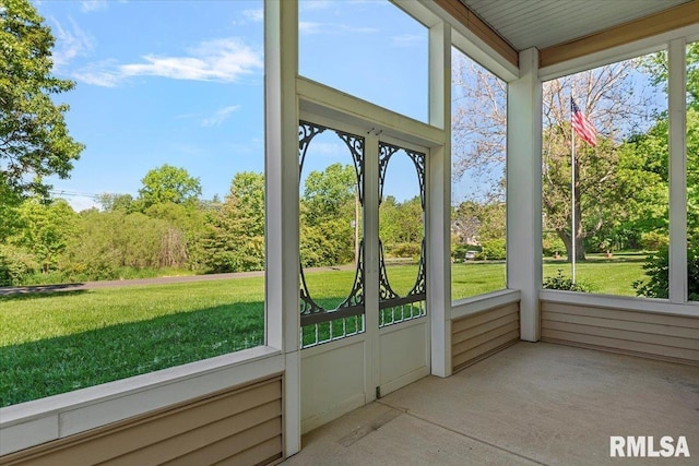 4 Nightingale Dr, Springfield, IL 62711 - view of unfurnished sunroom