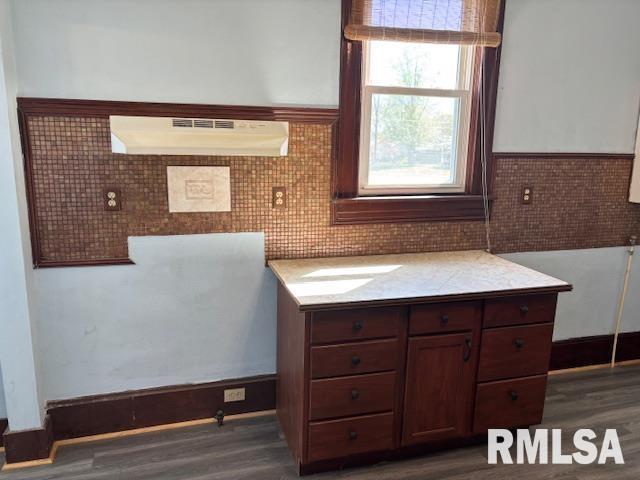 412 Pine St, Greenfield, IL 62044 - bathroom with wood finished floors