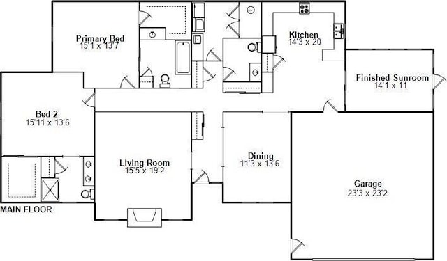 5021 Wildcat Run, Springfield, IL 62711 - home floor plan